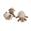 Hot Deko-Schaf Liegend aus Polyresin Sortenauswahl 10,5 cm x 8,5 cm x 5 cm Creme