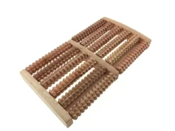Clearance Dewello Hochwertiger Fussroller Fussmassage Stressreduzierung Entspannung Holz 2 X 6 Rollen Über 1000 Massagenoppen