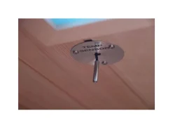 Best Dewello Infrarotkabine Sauna Pierson 135cm x 105cm 2 Personen Vollspektrum & Karbonstrahler Hemlock Tannenholz