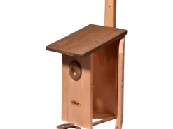 Outlet Dobar Beobachtungsnistkasten mit drei Lochgrößen Braun