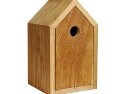 Clearance Dobar Design-Nistkasten Eichenholz mit Spitzdach Braun