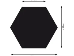 Dobar Freilaufgehege-Set 6-eckig
