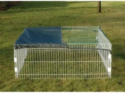 Sale Dobar Freilaufgehege-Set 4-eckig