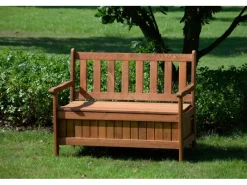 Dobar Gartenbank 2-Sitzer Kiefernholz geölt Braun 89 x 115 x 58 cm FSC®