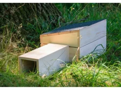 Outlet Dobar Igelhaus Bausatz 74,5 x 29 x 24 cm Schwarz FSC®