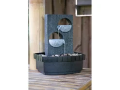 Dobar Indoor-Brunnen 2 Becken 26 cm x 20,5 cm x 16,5 cm
