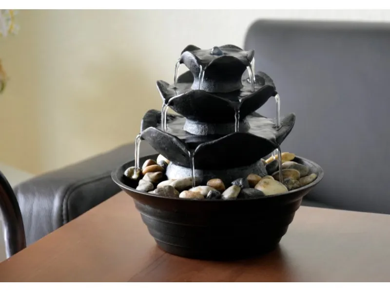 Dobar Indoor-Brunnen 3 Etagen 20,6 cm x 22,2 cm x 22,2 cm