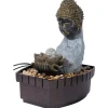 Dobar Indoor-Brunnen Buddha 27 cm x 20,5 cm x 16,5 cm