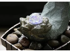 Dobar Indoor-Brunnen Buddha 27 cm x 20,5 cm x 16,5 cm