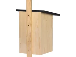 Dobar Nistkasten für Stare/Spechte zum Aufhängen 22 cm x 25 cm x 32 cm Kiefer