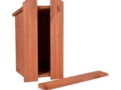 Best Dobar Nistkasten mit Siebdruckmotiv Star Ø 45 mm 19 x 20 x 38 cm Kiefer FSC®