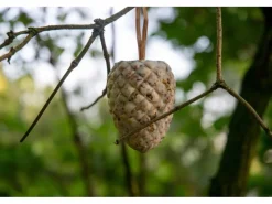Best Dobar Vogelfutter-Mix 4 x Riesenzapfen, 4 x Meisenzapfen mit Fettfutter-Füllung