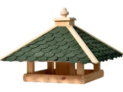 Dobar Vogelhaus Bitumen-Dachschindeln Grün 54 x 54 x 38 cm FSC®
