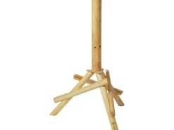 Clearance Dobar Vogelhaus-Ständer 65 x 60 x 100 cm Braun dreibeinig Kiefer
