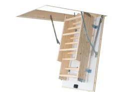 Hot Dolle Bodentreppe Pur Set 130x70 cm wärmegedämmt U-Wert 1,6 Höhe bis 285 cm