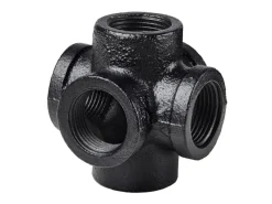 Best Dolle Eckverbinder für Pipe-Regalsystem 6 x 20 mm (3/4") Schwarz Matt