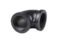 Outlet Dolle 90°-Eckverbinder für Pipe-Regalsystem 2 Innengewinden 20 mm (3/4") Schwarz