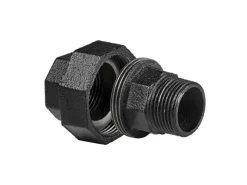 Dolle Reduzierstück Connector für Pipe-Regalsystem 20 mm (3/4") Schwarz Matt