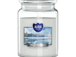 Best Duftkerze im Glas mit Deckel Winterluft Ø 14 cm x 9,8 cm