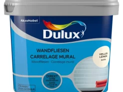 Outlet Dulux Fresh Up Wandfliesenlack Satin Helles 750 ml Leinen