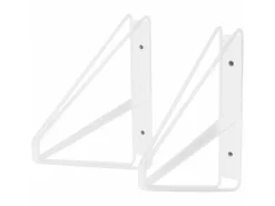 Outlet Duraline Regalträger Doppelt Hoch S2 Edelstahl 24 cm x 26,5 cm