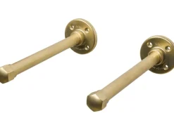 Duraline Regalträger Rohr S2 Messing 22,5 cm