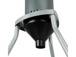 Eberth Elektrische Getreidemühle mit Standfuß 1300W 13L Einfülltrichter 400 kg/h