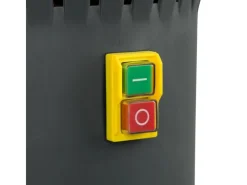 Eberth Elektrische Getreidemühle mit Standfuß 1300W 13L Einfülltrichter 400 kg/h