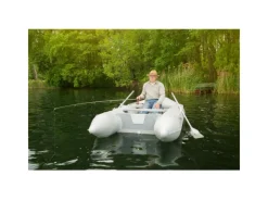 Outlet Eberth Schlauchboot 4 Personen + 1 Kind 3,20m x 1,50m Boot mit Sitzbank bis 566 kg