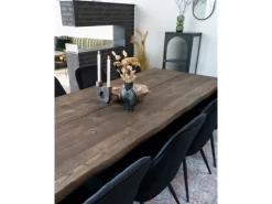 New ebuy24 Adelaide Vitrinenschrank 1 Glastür Schwarz