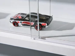 Discount ebuy24 Comit Vitrinenschrank Wandhängend 2 Glastüren Weiss