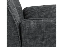 ebuy24 Glenda Esszimmerstuhl Mit Armlehnen Stoff Grau