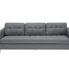 Best ebuy24 Marino Sofa 3 Personen Stoff Grau