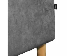 ebuy24 Marino Sofa Chaiselongue Rechts oder Links Gewendet in Samt Grau