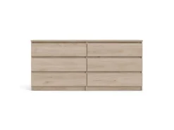 Best ebuy24 Nada Kommode 6 Schubladen Hickory-Dekor
