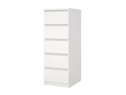 ebuy24 Naia1 Kommode 5 Schubladen Weiß