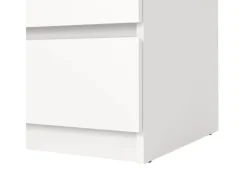 ebuy24 Naia Kommode 3 Schubladen Weiß