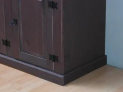 ebuy24 New Mexico Sideboard mit 7 Schubladen und 3 Türen Gelaugt Gewachst