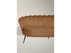 Discount ebuy24 Nice Sofa 3 Personen Velour Cognac Farben