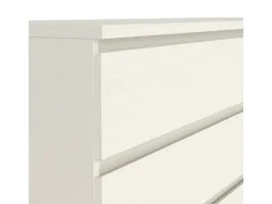 Hot ebuy24 Noulan Kommode 6 Schubladen Weißes Esche Dekor