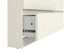 Hot ebuy24 Noulan Kommode 6 Schubladen Weißes Esche Dekor