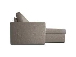 Online ebuy24 Odin Schlafsofa Ecksofa mit Aufbewahrung Rechts oder Links Gewendet Grau Sandfarben