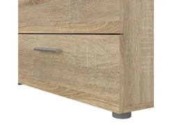 ebuy24 Pepe Kommode 8 Schubladen Eichenstruktur-Dekor