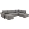 New ebuy24 Stan Schlafsofa Chaiselong Links LichtGrau
