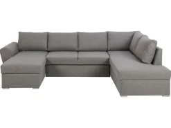 New ebuy24 Stan Schlafsofa Chaiselong Links LichtGrau