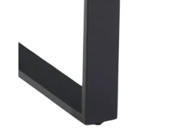 Outlet ebuy24 Tilst Essgruppe Tisch Schwarz Marmor Print mit 4 Stühlen Velour Schwarz