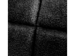 ECD Germany 2er Set Esszimmerstühle Küchenstühle Schwarz aus Samt