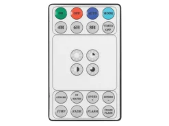 ECD Germany LED Lichtervorhang 300cm 120LED Warmweiß mit Timer 19 Modi