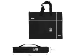 Outlet ECD Germany 140tlg XXL Malset mit Staffelei Künstler Acryl Zeichenset Buntstifte