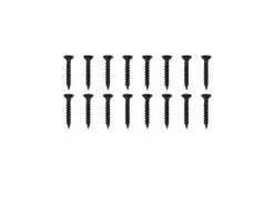 Hot ECD Germany 2x Tischbeine X-Design X-Form 60x72 cm Schwarz Stahl Industriedesign